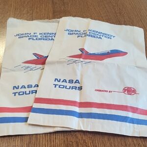 VTG John F. Kennedy Space Center/NASA Tours Bag (Lot of 2)